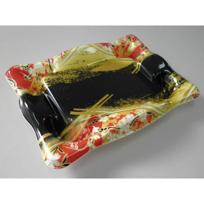 中央化学 寿司容器 かわら 巻ハーフ 京善R 身 381483 1ケース(900個(50個×18))（直送品）