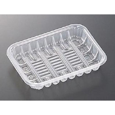 中央化学 透明トレー PP 15-11 25429 1ケース(2000個(100個×20))（直送品）