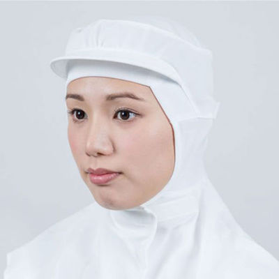 日本フィットフード 衛生用帽子 フィットフード FH-210W ホワイト L 00471662 1ケース(50個(5個×10))（直送品）
