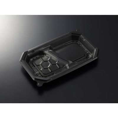 中央化学 弁当容器 CT ロックス 22-14 2S BK 身 20644 1ケース(1000個(50個×20))（直送品）