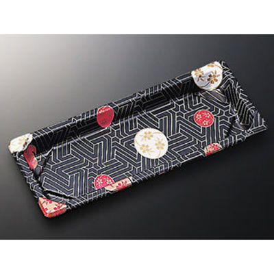 中央化学 CF 寿司容器 L巻き 華紋 身 134049 1ケース(1500個(50個（直送品）