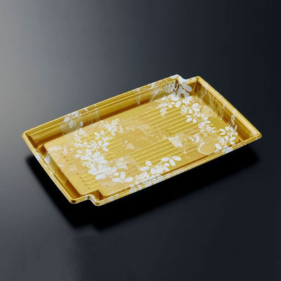 中央化学 刺身容器 CF かく鉢 29-19 みずえ金-BK 身 920330 1ケース(300個(15個×20))（直送品）