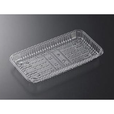 中央化学 透明トレー CSR・N25-14E O 5330 1ケース(1200個(100個×12))（直送品）