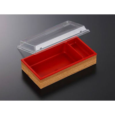 中央化学 折箱 CWH-302浅 赤-たもん杉高蓋 (ボ) 118307 1ケース(420個(15個×（直送品）