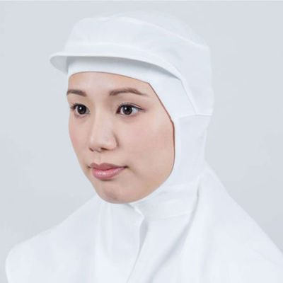 日本フィットフード 衛生用帽子 フィットフード FH-200W ホワイト LL 00614602 1袋(5個)（直送品）