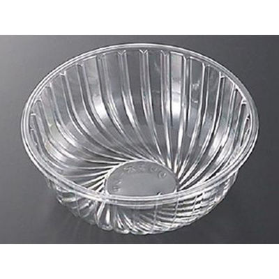 中央化学 冷麺容器 クリアボウル 中 身 3855 1ケース(1200個(50個（直送品）