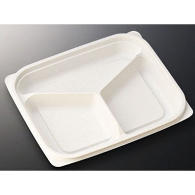 中央化学 惣菜容器 CT デリカン 18-15 三ッ仕切身T 146647 1袋(50個)（直送品）