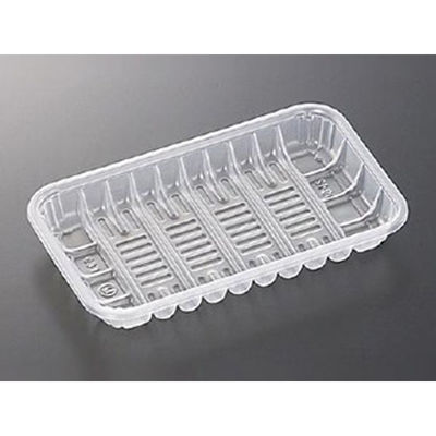 中央化学 透明トレー PP 19-12 25718 1袋(100個)（直送品）