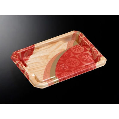 中央化学 寿司容器 CF にぎり L6 市輪R 身 146555 1ケース(600個(50個×（直送品）