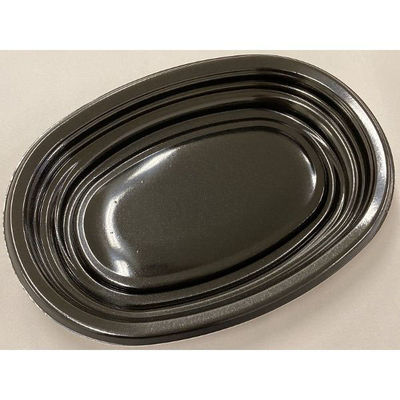 中央化学 軽食容器 TP オルマ M25-18 黒 身 19836 1ケース(400個(50個×8))（直送品）