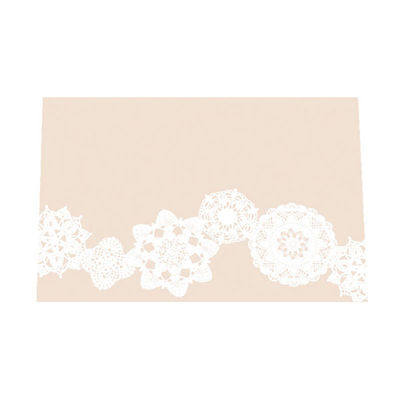 アーテック テーブルマット レースA(M)ベージュ洋紙 (100枚入) TE-M05 1ケース(100個(1個×100))（直送品）