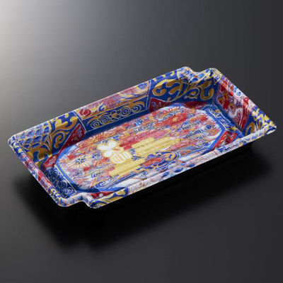 中央化学 刺身容器 BCF かく鉢 20-11 彩R-BK 身 15206 1袋(50個)（直送品）