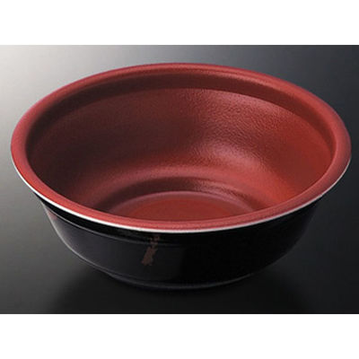 中央化学 どんぶり容器 どんぶり 特中 赤-ねごろ 身 111476 1ケース(600個(25個×24))（直送品）