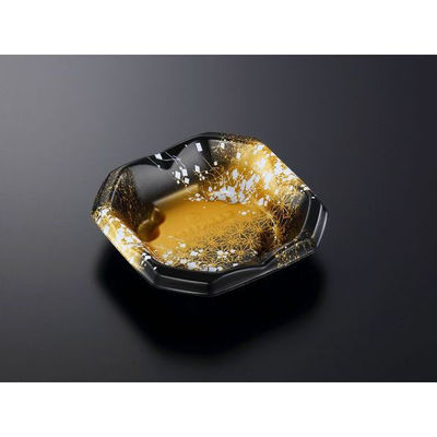 中央化学 どんぶり容器 SD 波音丼 K17浅 箔BK-BK 身 289942 1ケース(900個(50個×（直送品）