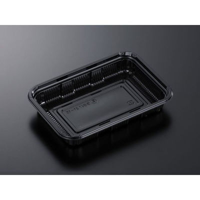 中央化学 軽食容器 HS ラクパ 21-15 BK 身 368076 1袋(50個)（直送品）