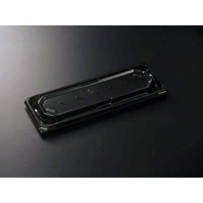 中央化学 寿司容器 BCF 宝台閣 6-1 黒-BK 身 21766 1袋(50個)（直送品）