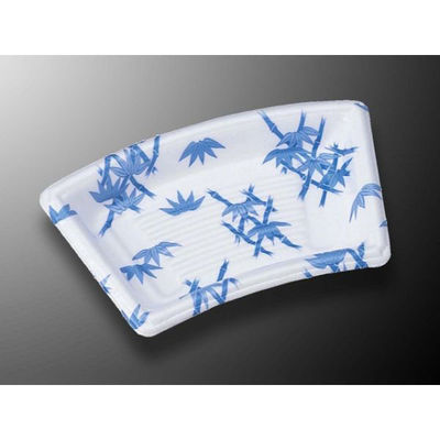 中央化学 鮮魚トレー 竹扇 101 笹内 36129 1ケース(1100個(50個×22))（直送品）