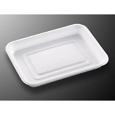 中央化学 発泡トレー CJ-5 白 61283 1ケース(400個(50個×8))（直送品）