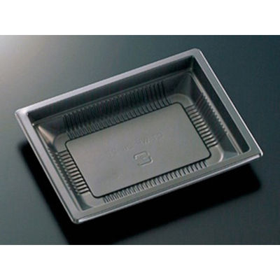 中央化学 弁当容器 CT WF-26-27 黒-BK 身 217273 1ケース(600個(50個×（直送品）