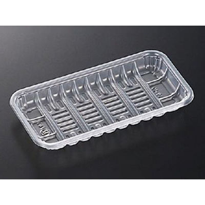 中央化学 透明トレー PP 19-10 25601 1ケース(2000個(100個×20))（直送品）