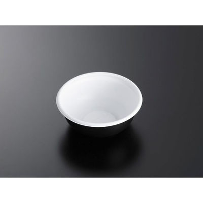 中央化学 どんぶり容器 SD 庵里丼 M15深 W-BK 身 922773 1袋(50個)（直送品）