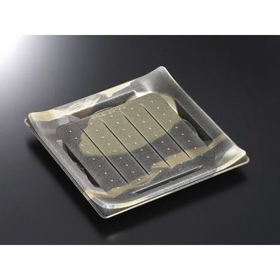 中央化学 刺身容器 CT 波ね皿 20-20 壮月BK-BK 身 142612 1袋(50個)（直送品）