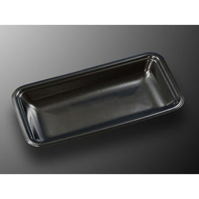 中央化学 発泡トレー CN 20-11E黒-BK (L) 230490 1ケース(2400個(100個×24))（直送品）
