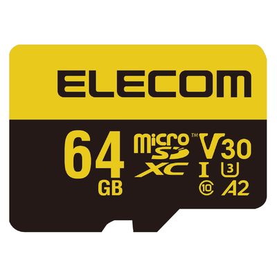 MicroSDXCカード/高耐久/ビデオスピードクラスV30対応/UHS-I U3 80MB/s 32GB MF-HMS064GU13V3（直送品）