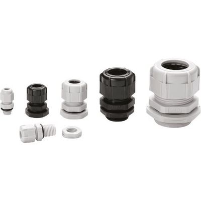 タカチ電機工業 タカチ Mネジケーブルグランド 低価格タイプ ブラック RM16S-8B 1個 203-8306（直送品）