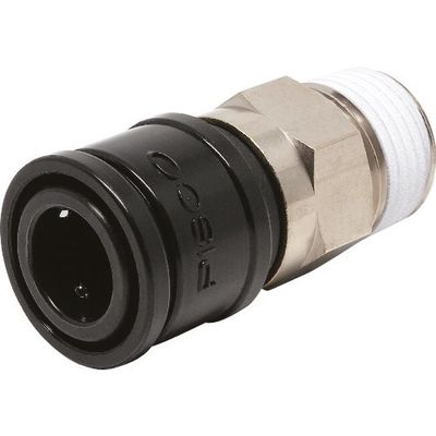 日本ピスコ ピスコ ライトカップリング ソケット テーパネジタイプ(20シリーズ) CPS20-04B 1個 818-1155（直送品）