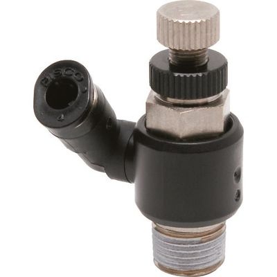 日本ピスコ ピスコ スピードコントローラ フリー メーターイン制御チューブ4ネジR1/8 JSS4-01B 1個 809-5088（直送品）