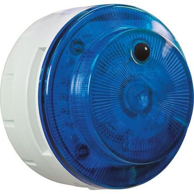 日惠製作所 NIKKEI LED回転警報機 ニコUFOmyubo 電池式 人感センサー 青 ウイルス対策 VK10M-B04JB-AM 1台（直送品）