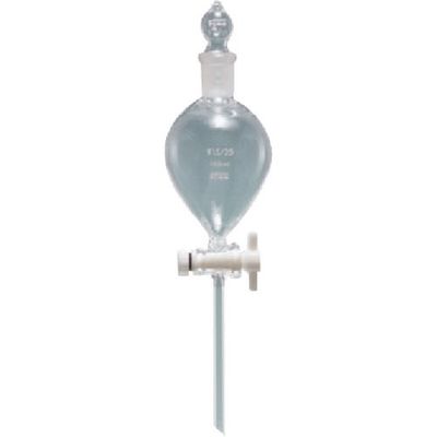 東京硝子器械 TGK F共通球型分液ロート球栓コック付き500mL29/42 000-09-55-15 1個 190-4752（直送品）