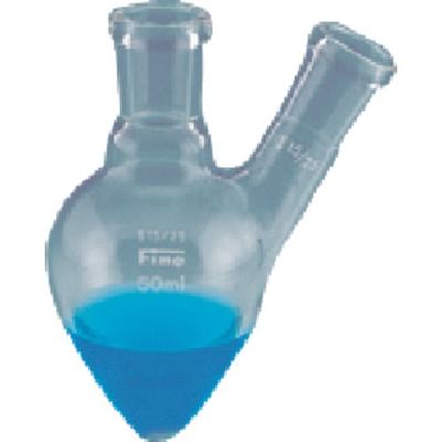 東京硝子器械 TGK Fine透明共通二口なし型フラスコ100mL15ー15 330-13-62-52 1個 190-3954（直送品）