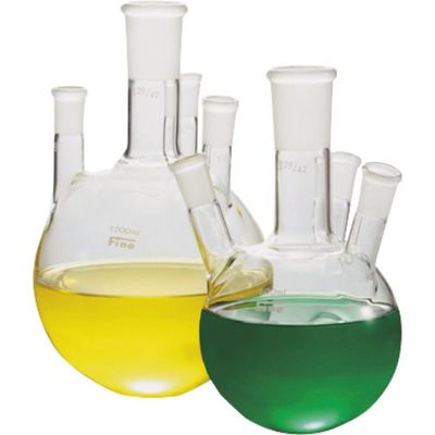 東京硝子器械 TGK Fine共通四口フラスコ 500mL 29ー19 330-15-42-06 1個 190-2426（直送品）