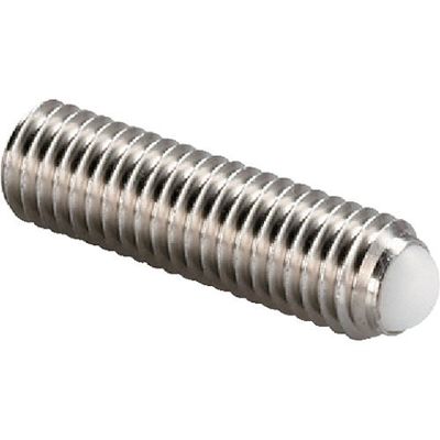 ロームヘルド・ハルダー HALDER セッティングスクリュー 完全樹脂ボール付 ステンレス鋼 外径M5全長12 22720.0264 1個（直送品）