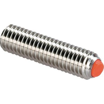 HALDER セッティングスクリュー 面取りボール付 樹脂平面ボールステン外径M6全長10.3 22720.0512 1個（直送品）