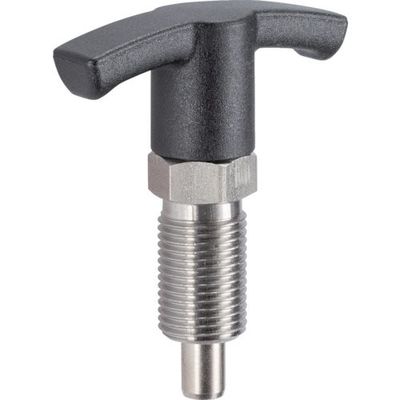 ロームヘルド・ハルダー HALDER インデックスボルト 六角カラー付 Tグリップ付 ステンレス鋼 22110.0928 1個（直送品）