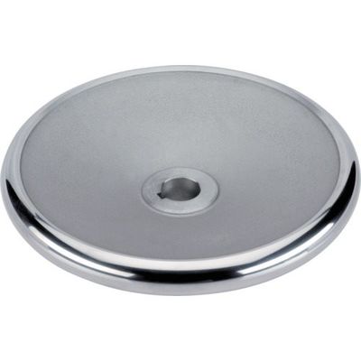 ロームヘルド・ハルダー HALDER ディスクハンドル 形状N キー溝付 24570.0341 1個 105-7252（直送品）