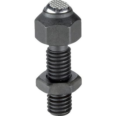 ロームヘルド・ハルダー HALDER 揺動パッド 高さ調整型 M10 長さ45.7 22740.0316 1個 106-3594（直送品）