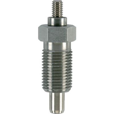 HALDER インデックスボルト 六角カラー付 ノブなし SUS呼び寸12ネジ部M20×1.5 22110.0256 1個（直送品）