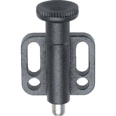 ロームヘルド・ハルダー HALDER インデックスボルト 水平カラー付 ノブ付 ホールド機構なし 22110.0325 1個（直送品）