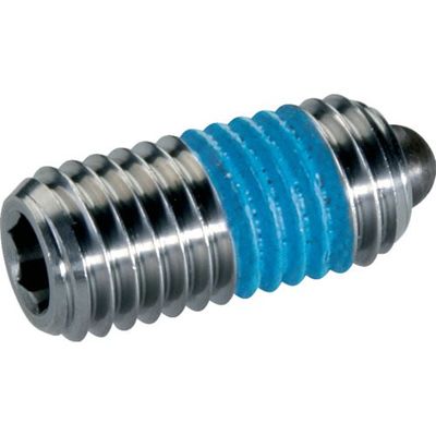 HALDER スプリングプランジャ スラストピン、六角穴付インチステン ボール径0.119 2B030.0344 1個（直送品）