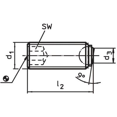 ロームヘルド・ハルダー HALDER Tグリップ メネジ付(止り穴) 24512.0120 1個 122-1124（直送品）