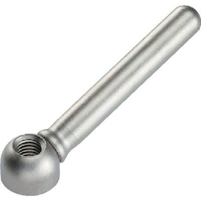 ロームヘルド・ハルダー HALDER クランプナットレバー ステンレス鋼、サンドブラスト 24470.0610 1個 106-1804（直送品）