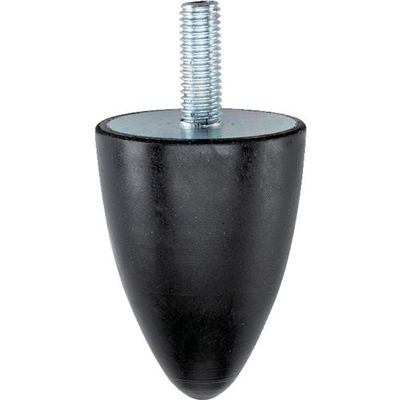 ロームヘルド・ハルダー HALDER ゴム バッファー パラボラ形 オネジ付 25150.0637 1個 107-8934（直送品）