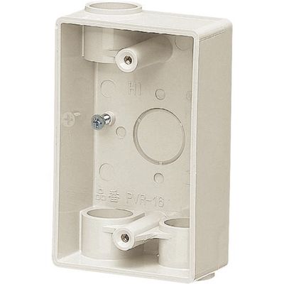 未来工業 未来 露出スイッチボックス PVR-16M 1個 204-0365（直送品）