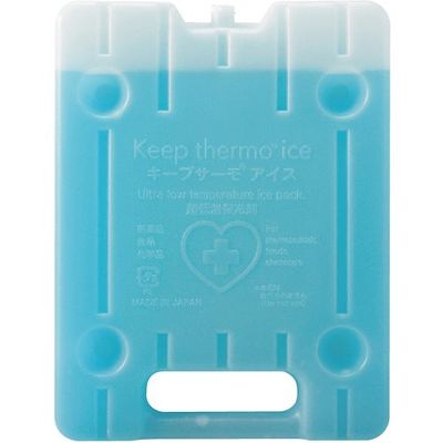 キープサーモアイス(超低温保冷剤) KTIー0ー1000H 0°C用 1000G 12個入 KTI-0-1000H-12 1箱(12個)（直送品）