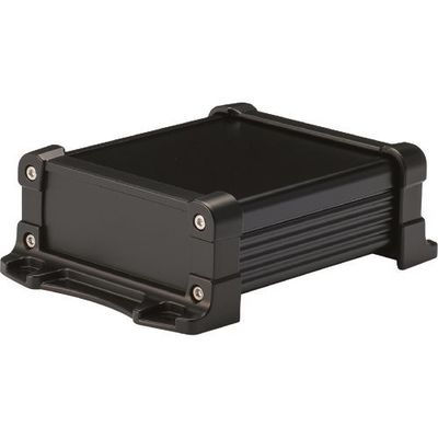 タカチ電機工業 タカチ フランジ足付 防水アルミケース ブラック EXWF15-6-11BB 1台 196-0421（直送品）