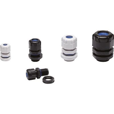 タカチ電機工業 タカチ 耐候性Mネジケーブルグランド ライトグレー RMW25L-17S 1個 197-1750（直送品）